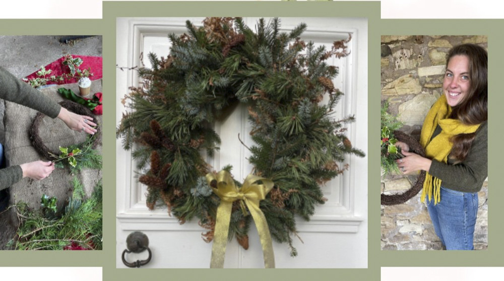 Christmas wreath workshops are back at the farm for 2023