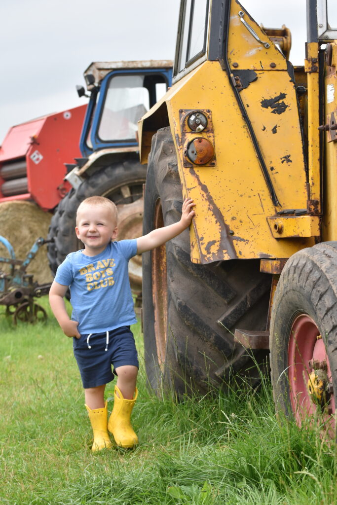 farm visit family day out Jacksons at Jedburgh